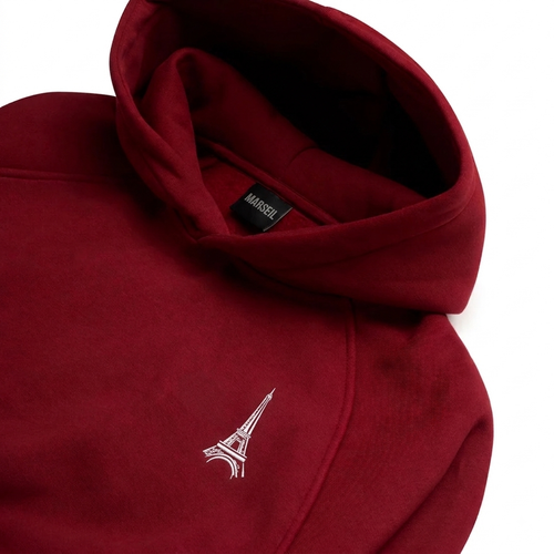 MARSÉIL Hoddie Red
