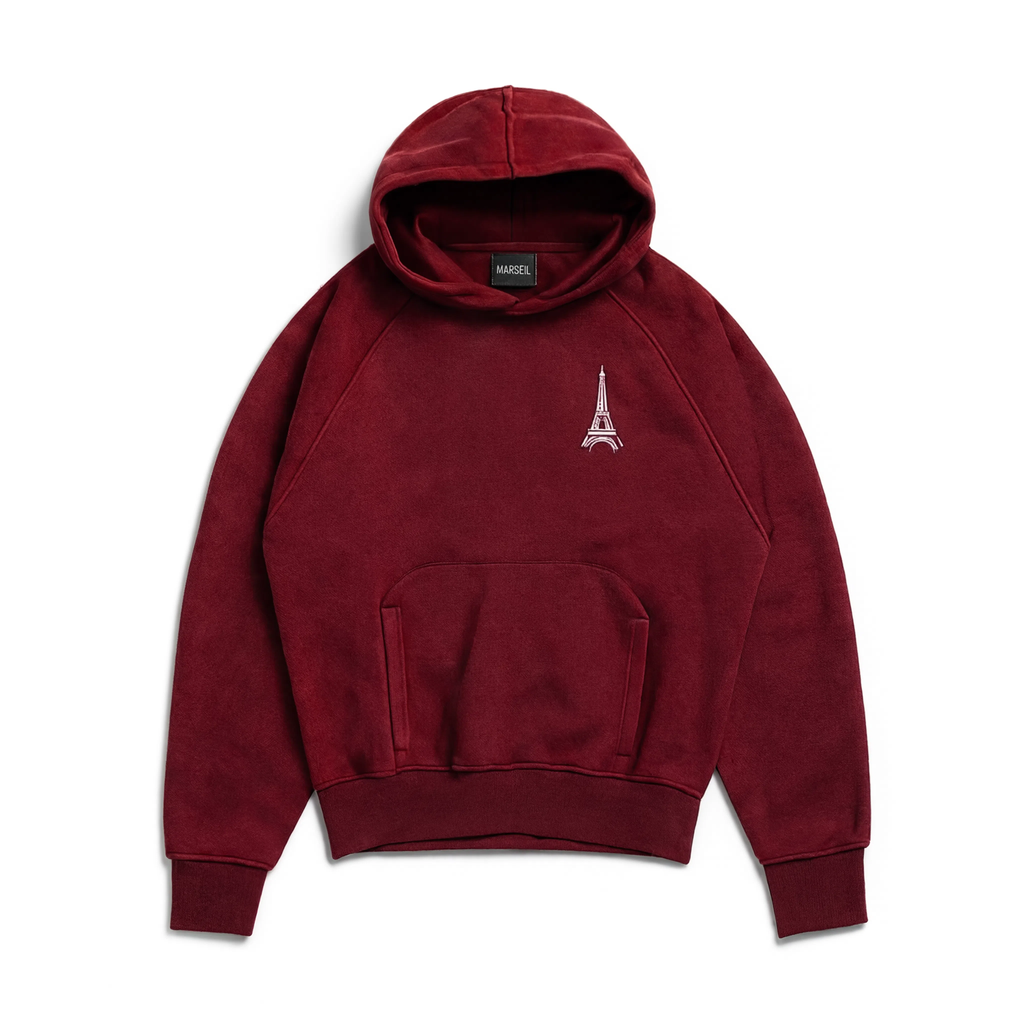 MARSÉIL Hoddie Red